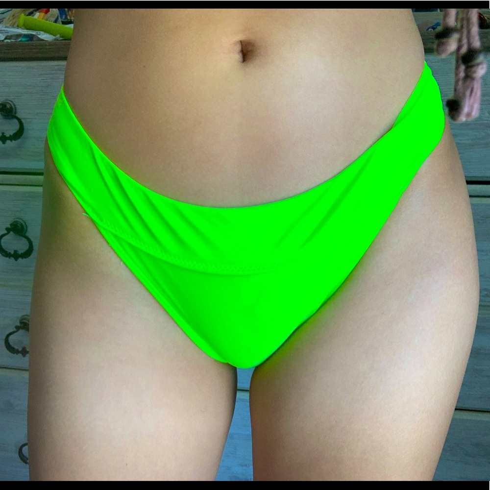 Hollister Neon Bikini Bottoms